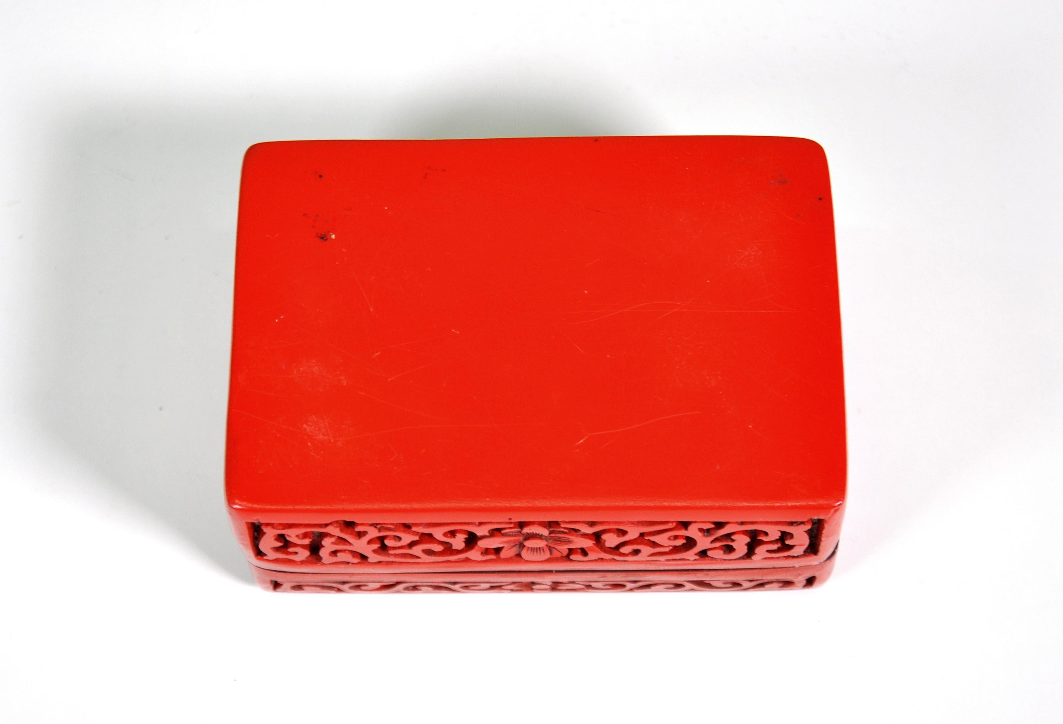 Chinese Cinnabar Box 7