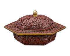 Chinese Cinnabar Lacquer Cuspidor