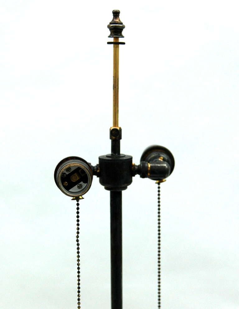 Chinese Clay Vase Table Lamp For Sale at 1stdibs