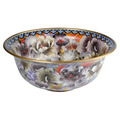 Vintage Chinese Cloisonne Bowl