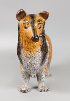 Chinese cloisonné dog