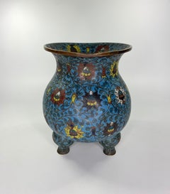 Chinese Cloisonne Enamel Censer, 17th Century, Ming Dynasty
