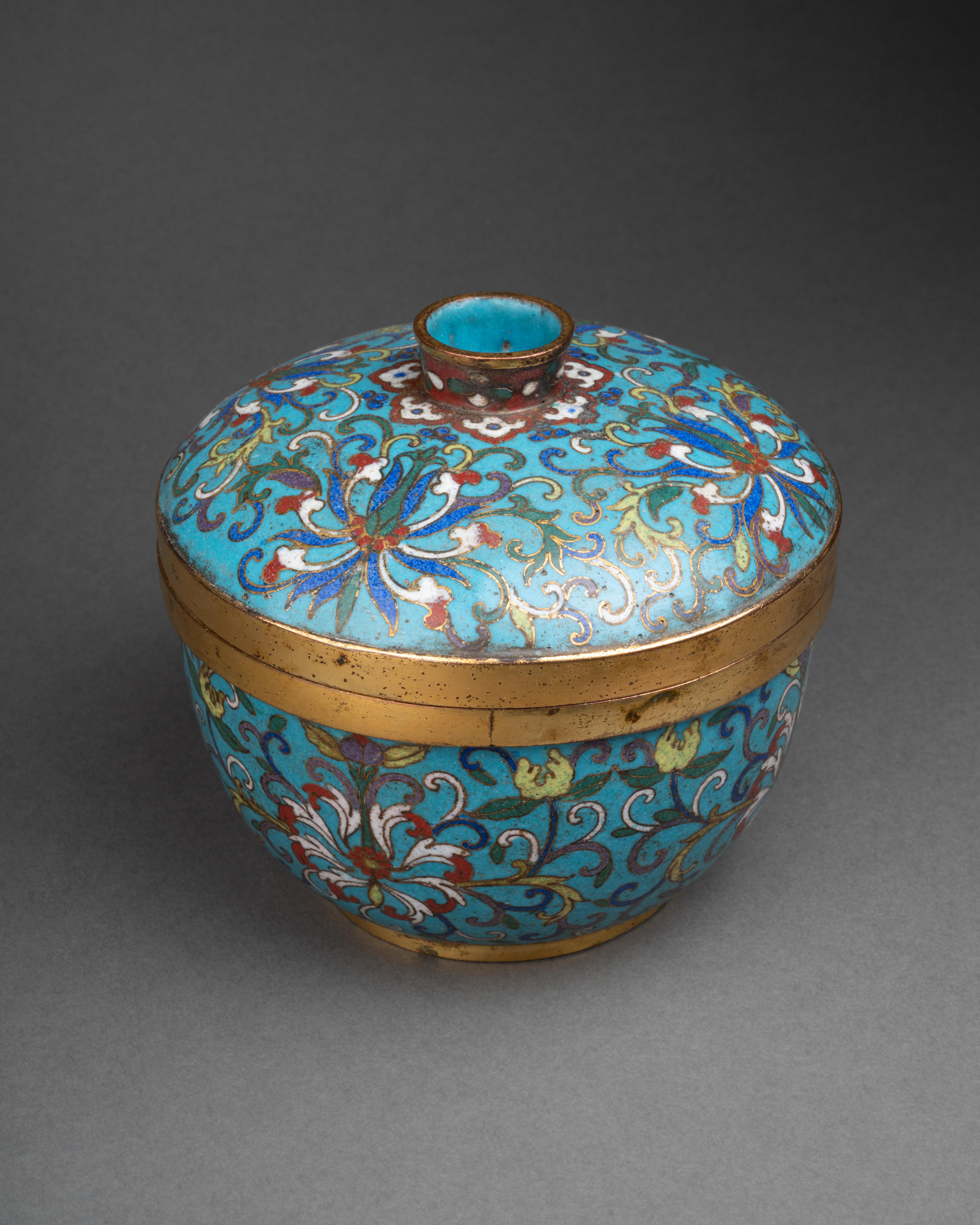 Napoleon III XIXth century chinese enameled 