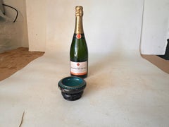 Tazza circolare cinese cloissoné o Vide Poche  Dipinto a mano, 1910 circa