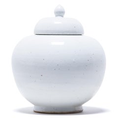Chinese Cloud Onion Jar with Lid