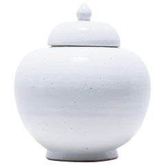 Chinese Cloud Onion Jar with Lid