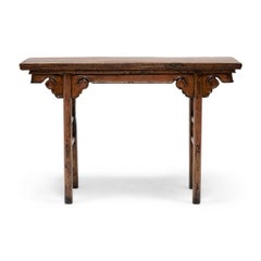 Chinese Cloud Spandrel Altar Table, c. 1900