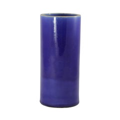 Chinese Cobalt Glazed Sleeve Vase