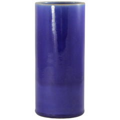 Chinese Cobalt Glazed Sleeve Vase