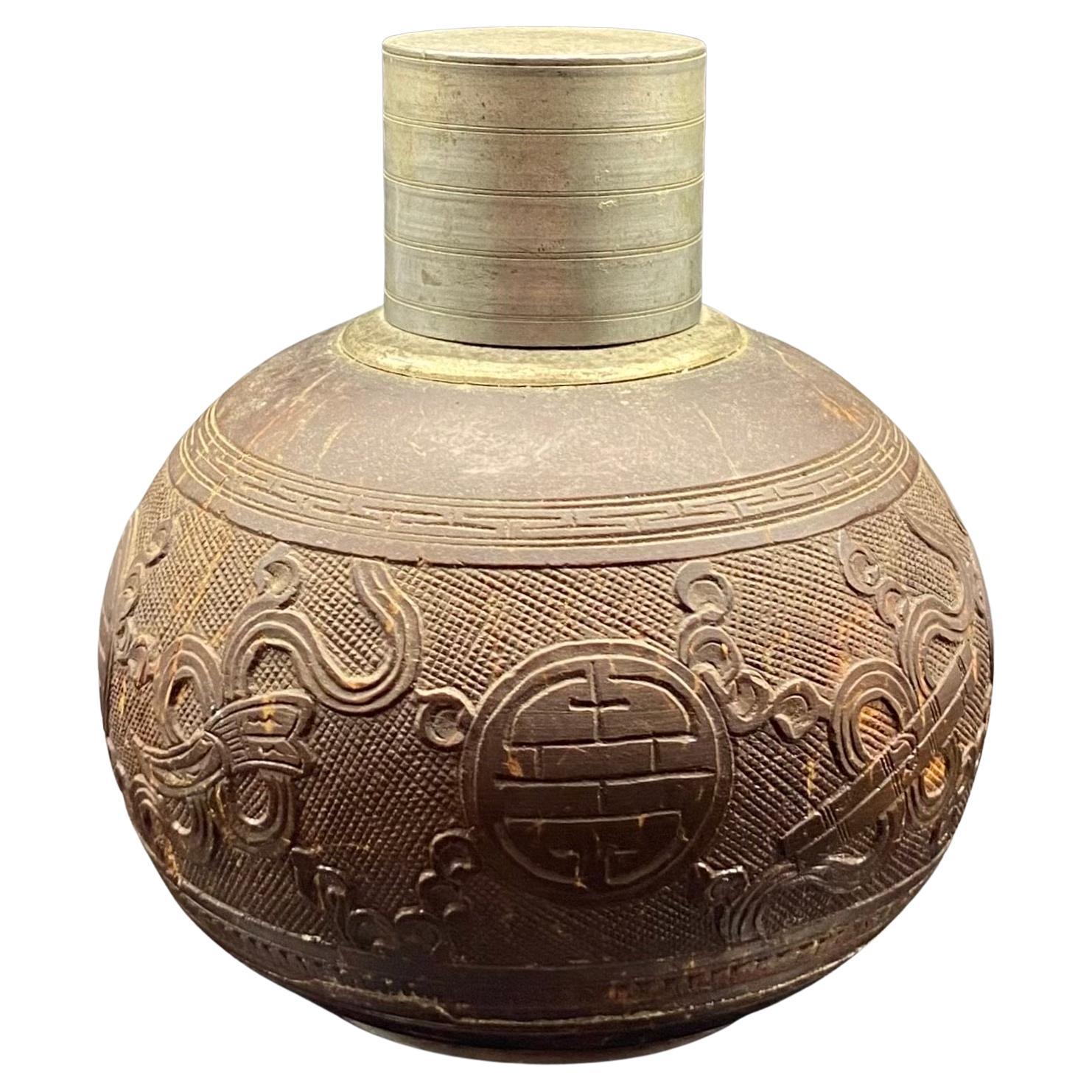Théière chinoise Coconut - Chine - fin 18e / début 19e - Qing - Art asiatique en vente