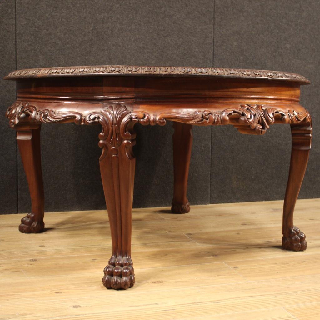 20th Century Chinese Coffee Table in Exotic Wood For Sale