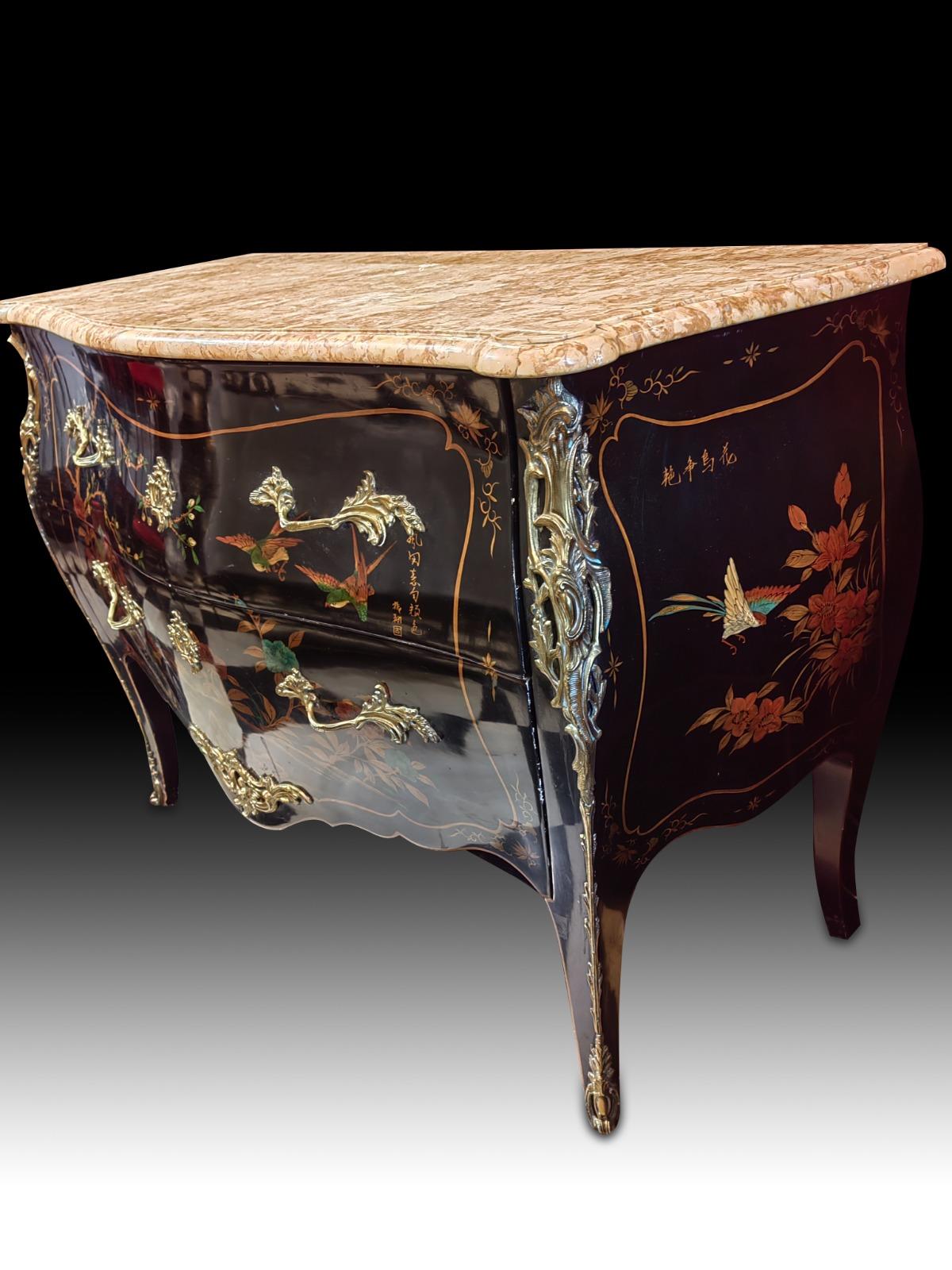 Bronze Chinese Commode 20th Century For Sale