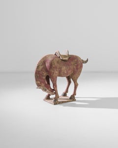 Chinese Concrete Horse Decoration