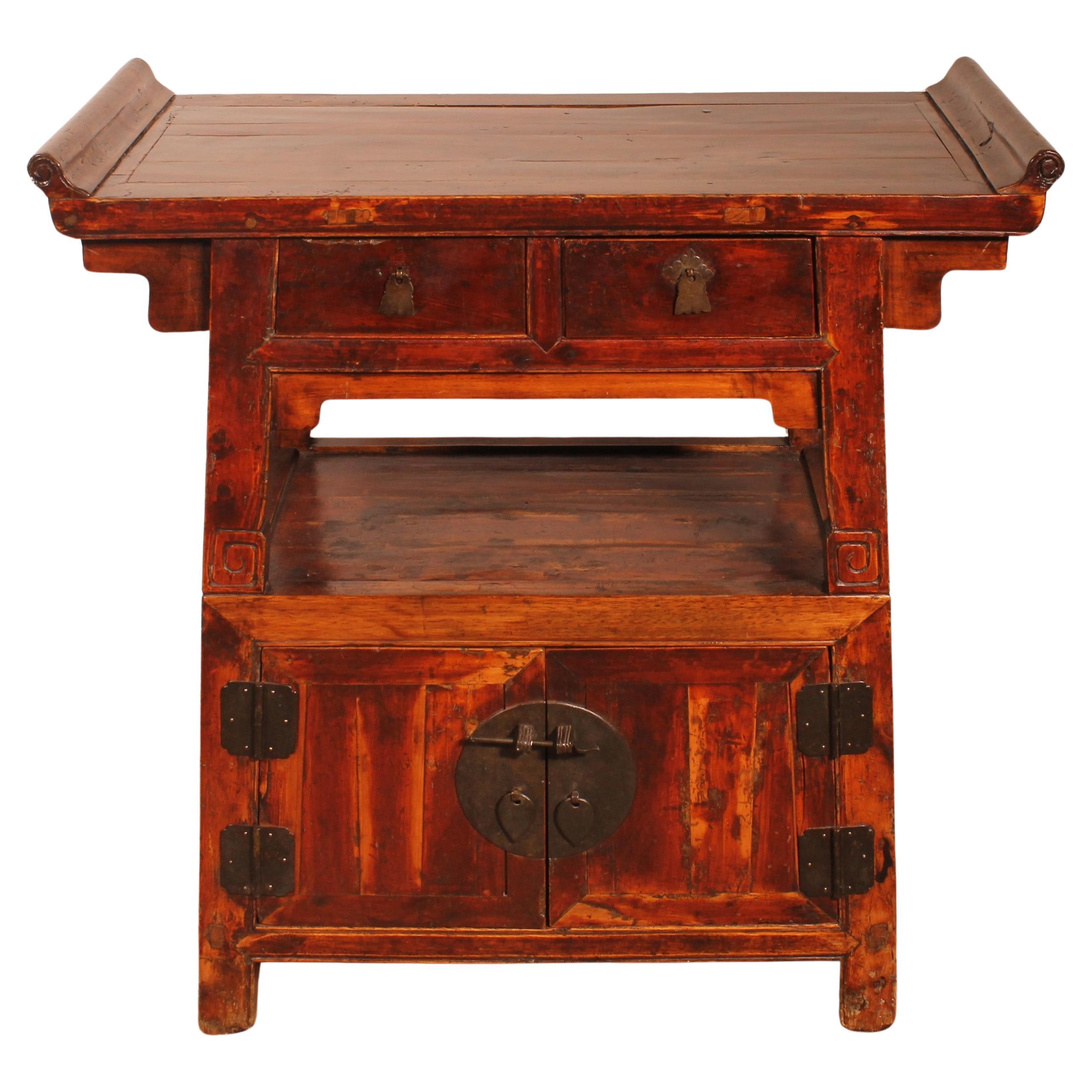 Chinese Console From The 19th Century For Sale
