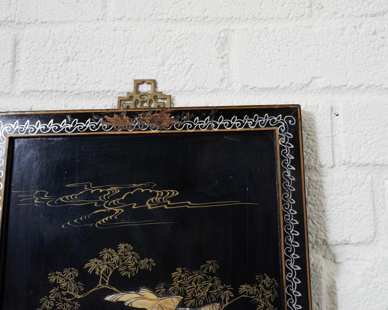 Chinese Coromandel Hardstone Panels at 1stDibs chinese wall panel