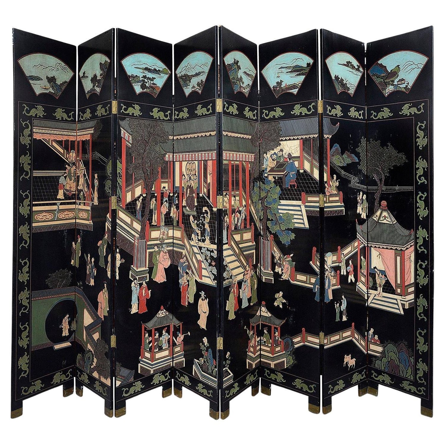 Early 20th Century Chinese Screen at 1stDibs