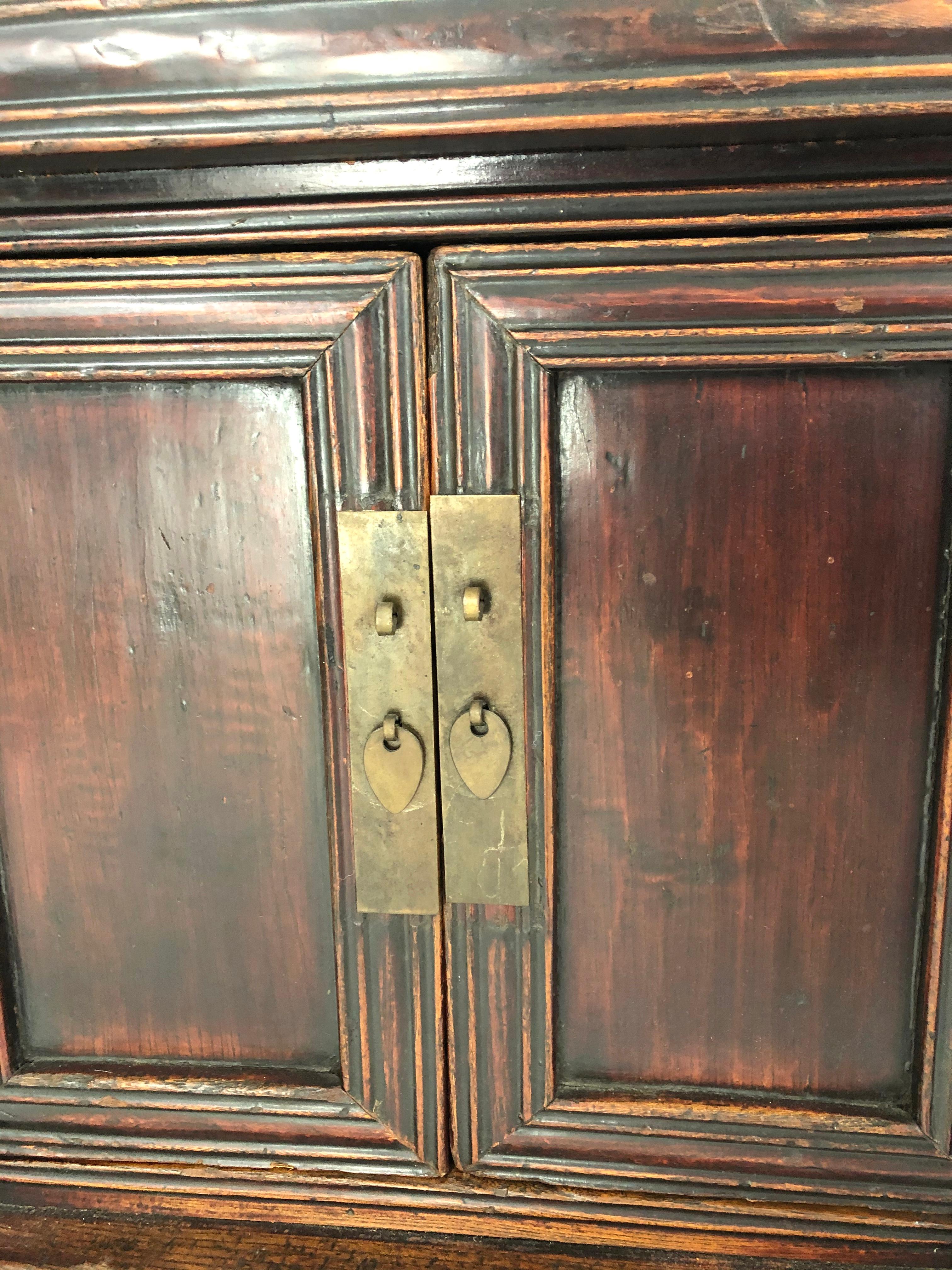 20th Century Chinese Country Cabinet in Elmwood