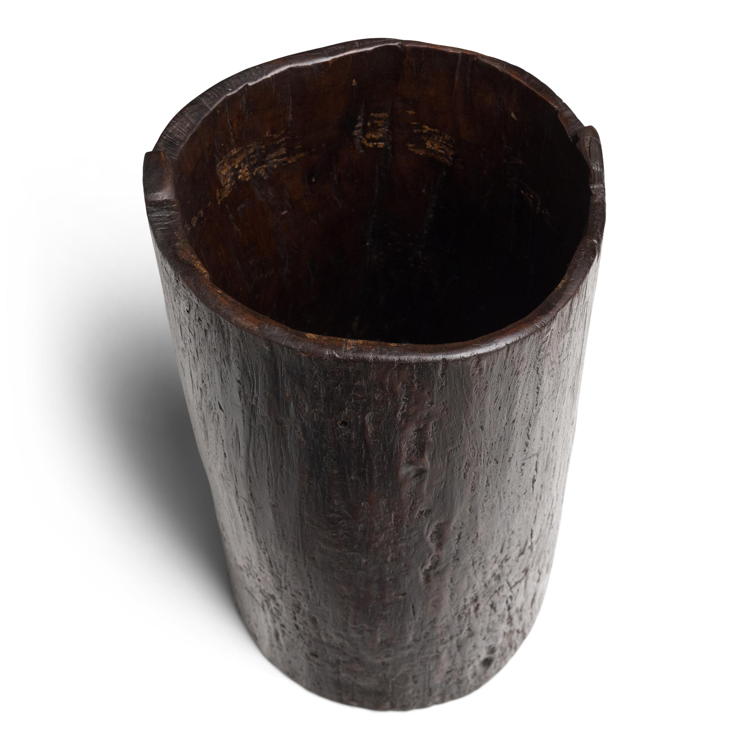 Rustic Chinese Courtyard Grain Container, c. 1900 For Sale