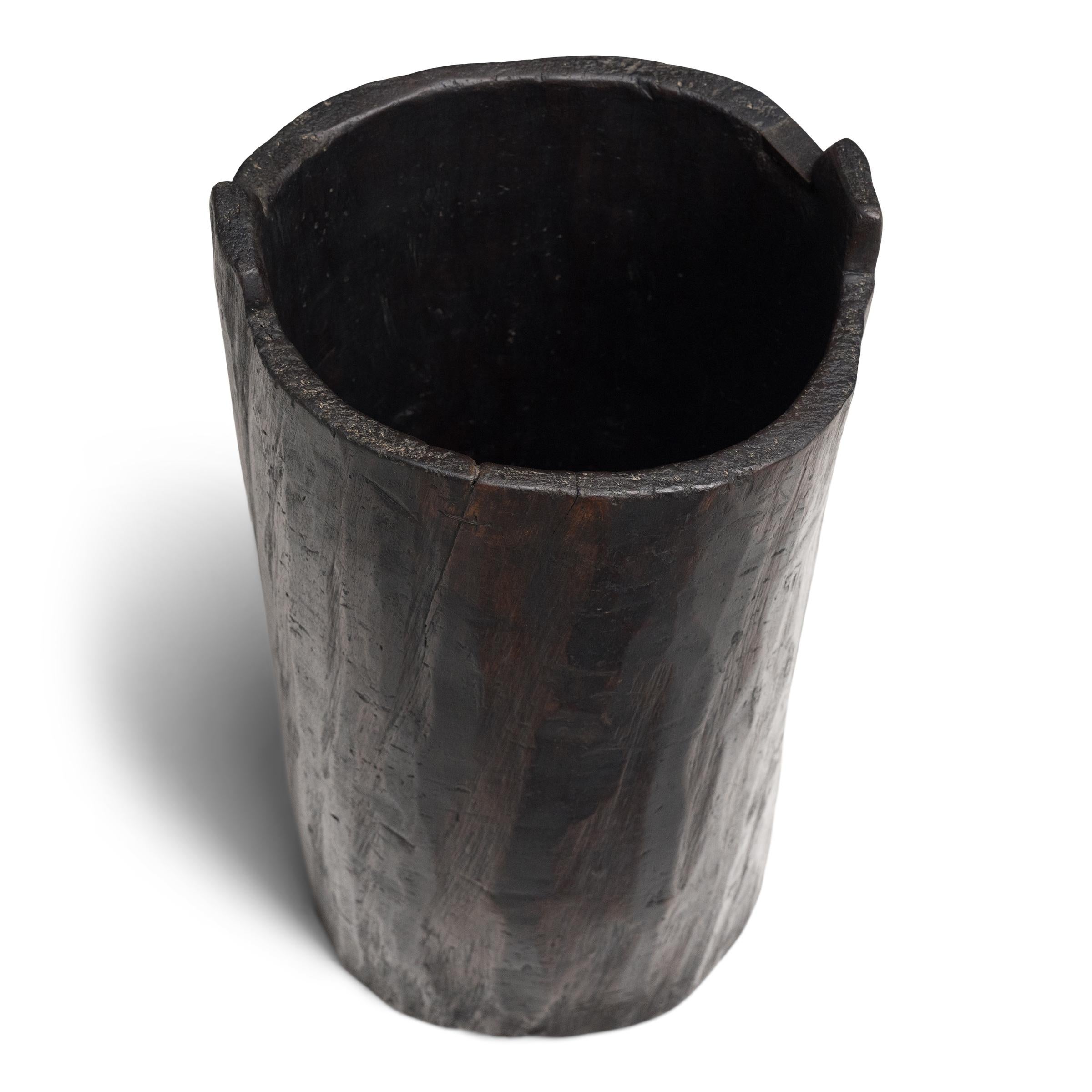 Primitivo Contenitore per il grano del cortile cinese, 1900 ca. in vendita