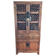 Antique Chinese "cracked ice" Cabinet