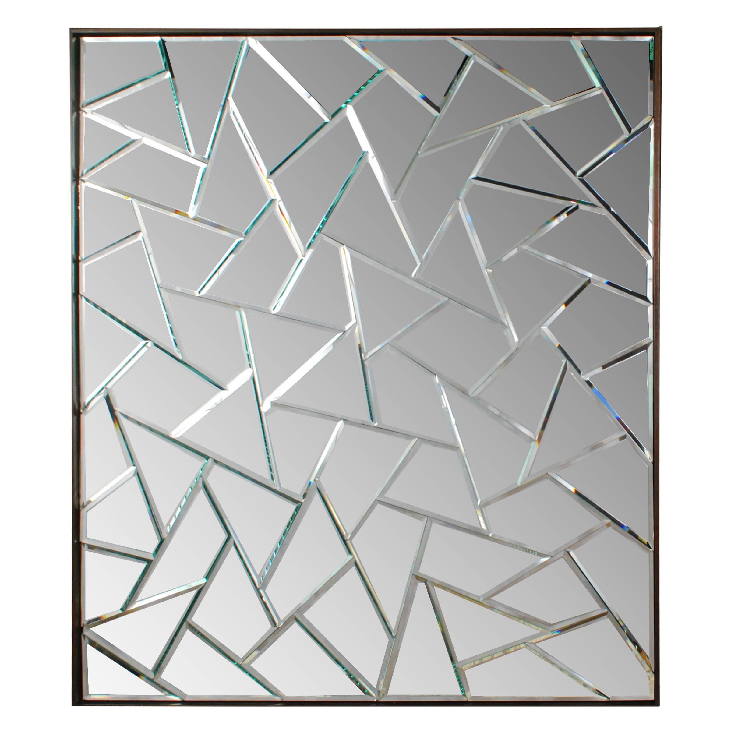 Chinese Cracked Ice Mirror