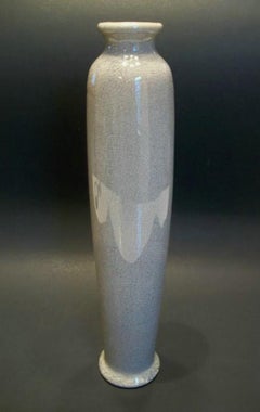 Chinese Crackle Glaze Ceramic Vase - Unsigned - Mid 20th Century