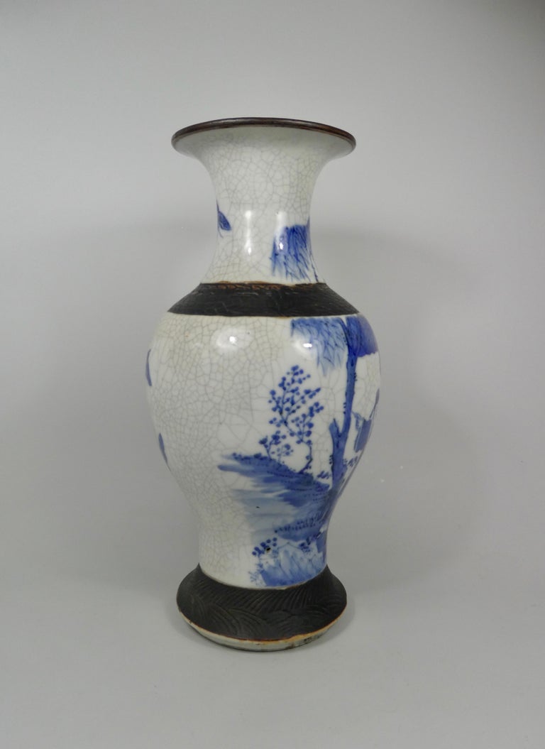 Chinese 'Crackle Glaze' Porcelain Vase, circa 1890 at 1stDibs