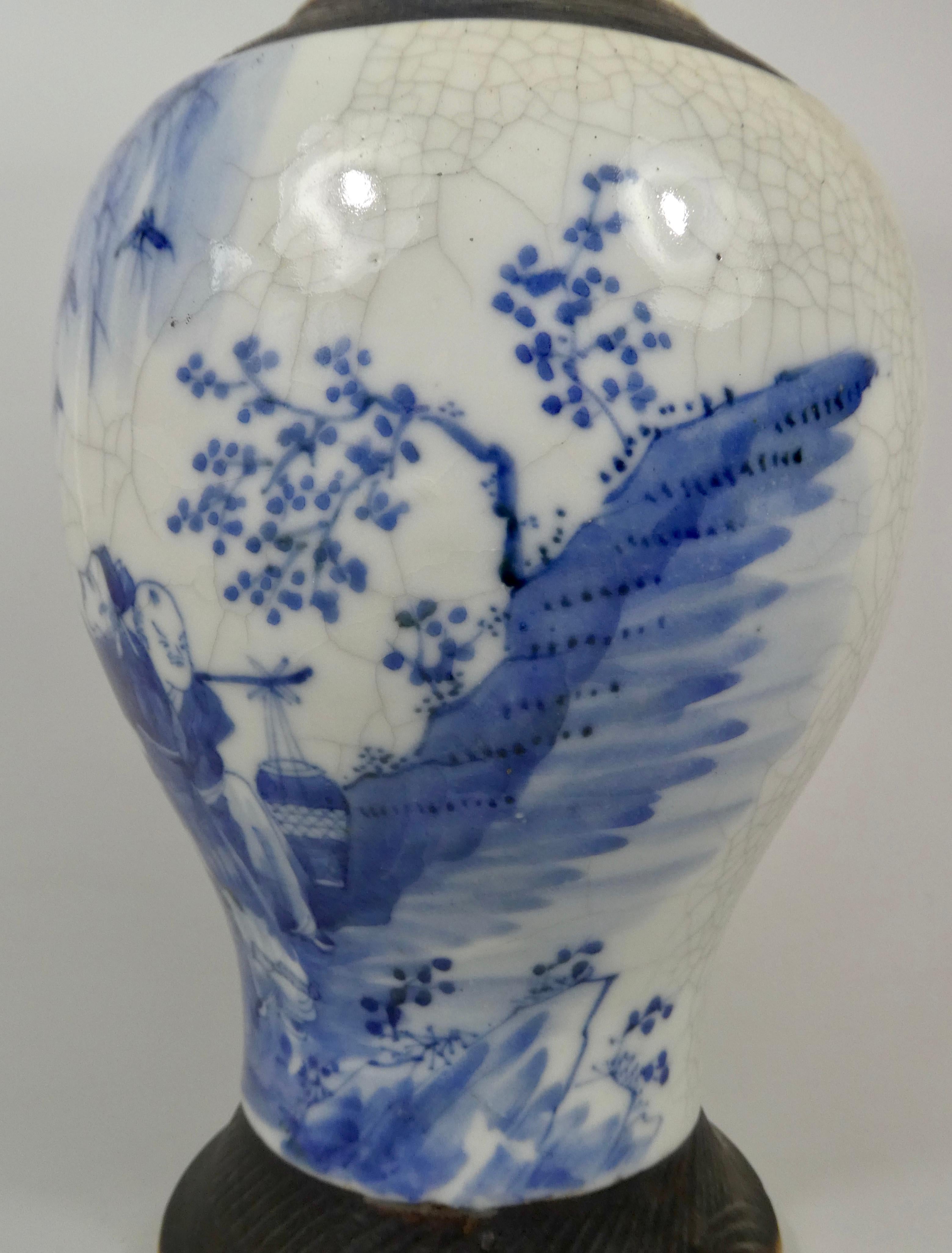 Vase en porcelaine 