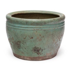Vaso cinese in celadon screziato, fine XIX secolo