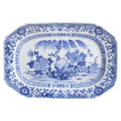 Chinese Cut-Out Octogonal Porcelain Serving Dish