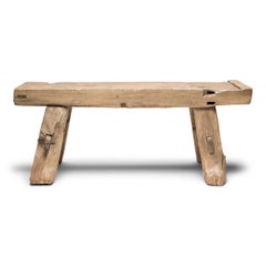 Chinese Cypress Chopping Bench, c. 1900