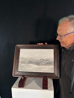 Pierre de rêve chinoise de Dali Peinture de montagnes et de mer étonnantes