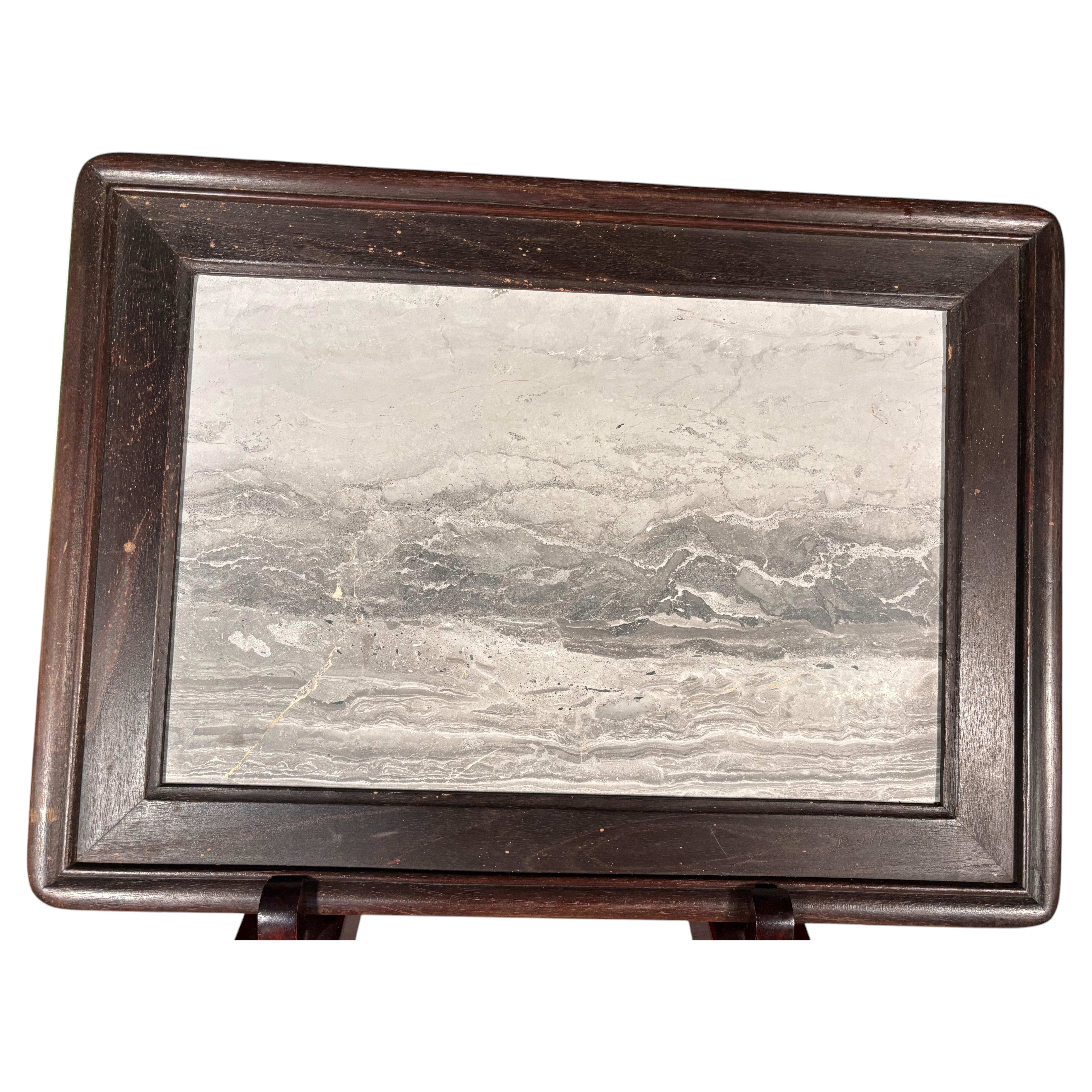 Chinese Dali Dream stone Painting Stunning Mountains and Sea