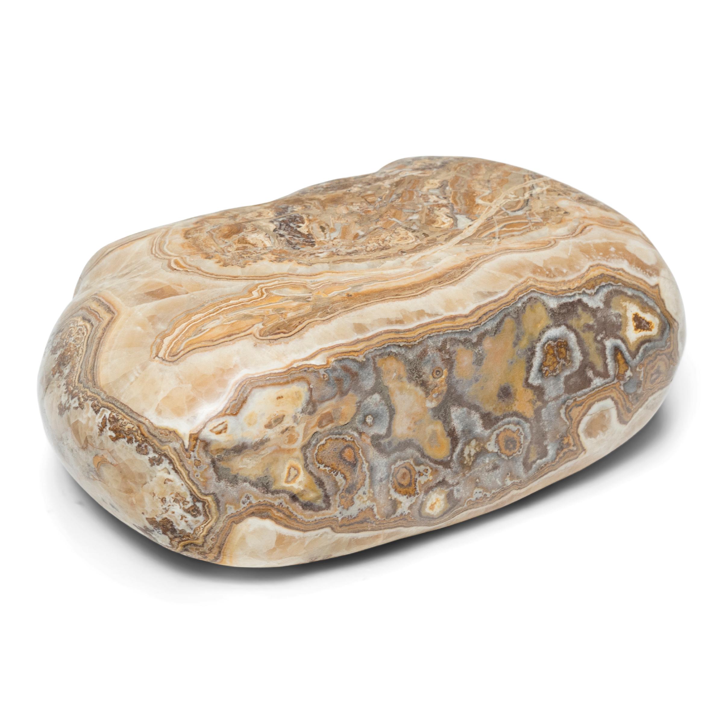 Organic Modern Chinese Danma Meditation Stone For Sale