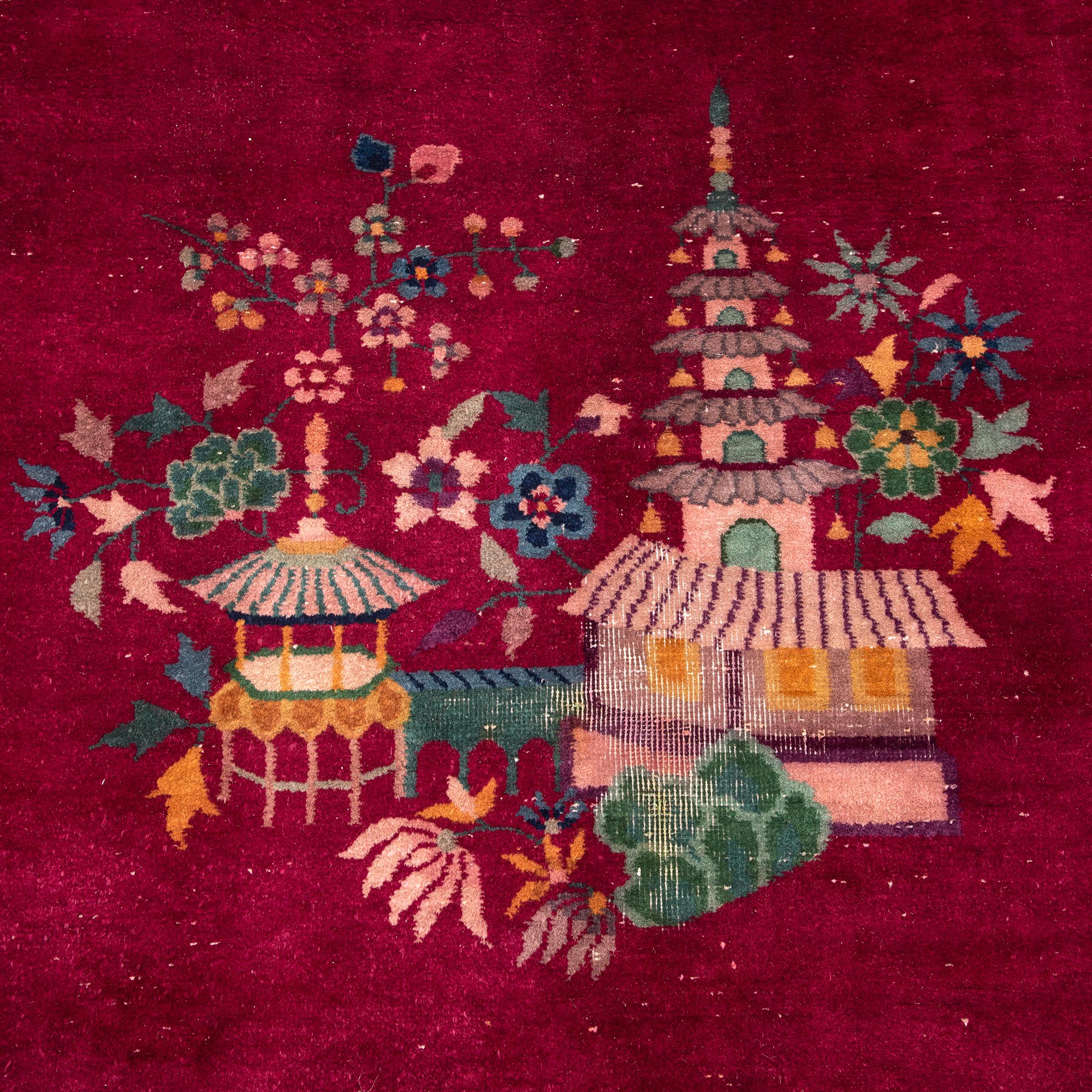 Art Deco Chinese Deco Carpet