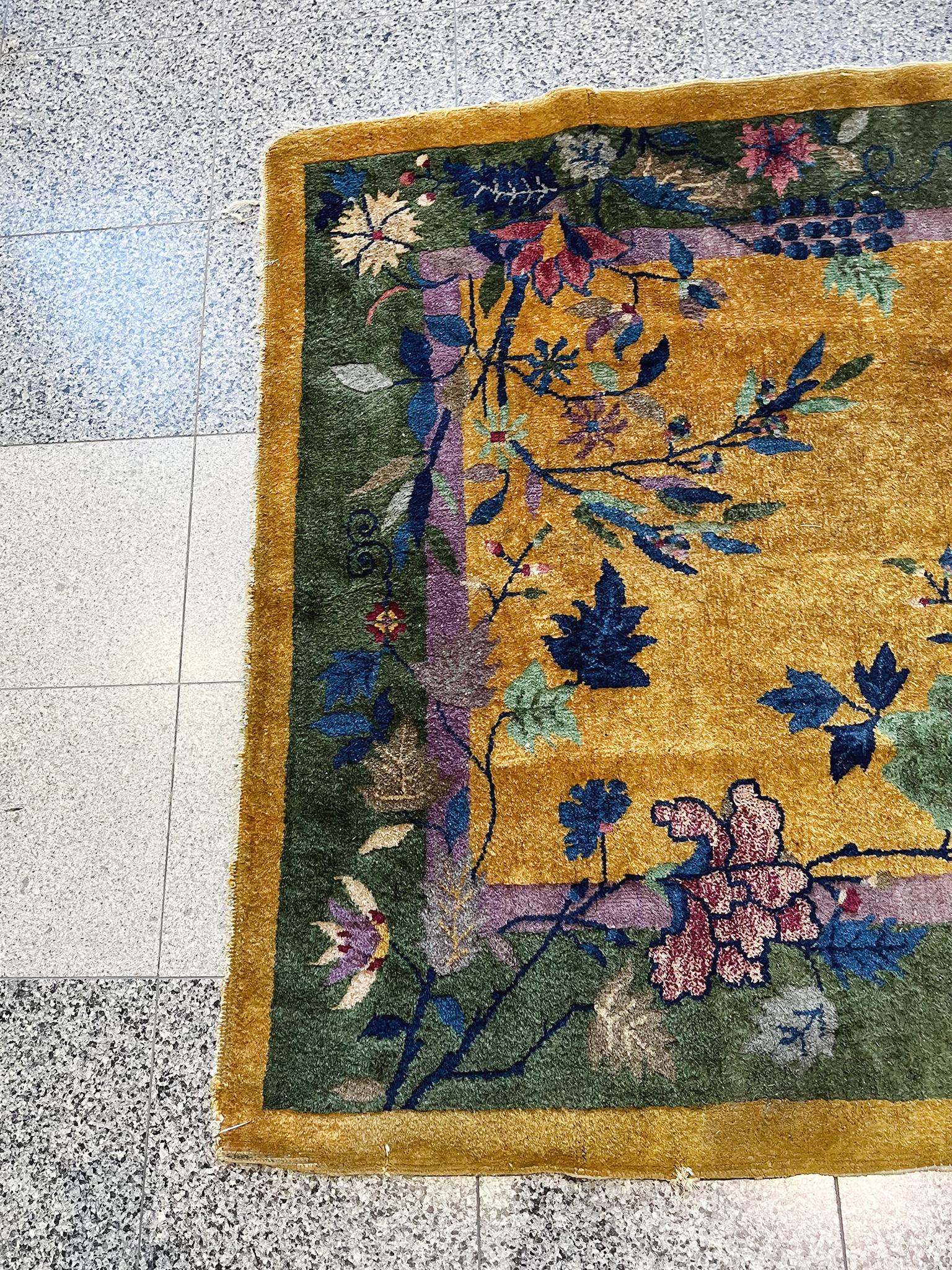 Milieu du XXe siècle Tapis déco chinois en vente