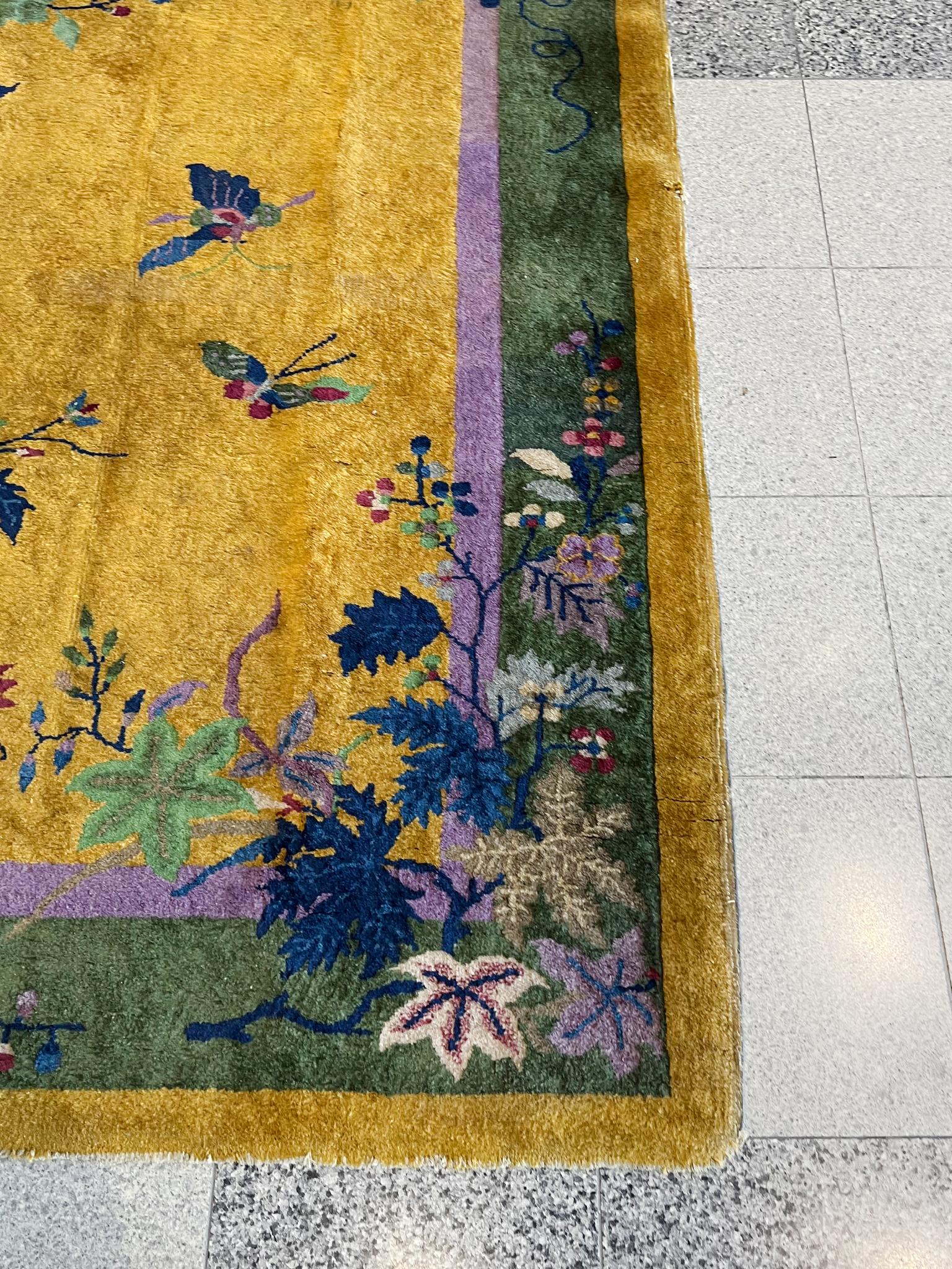 Chinese Deco Rug For Sale 1