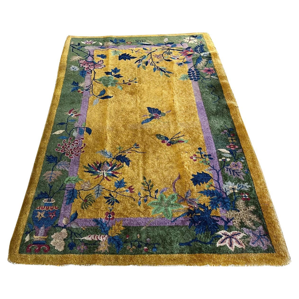 Chinese Deco Rug For Sale