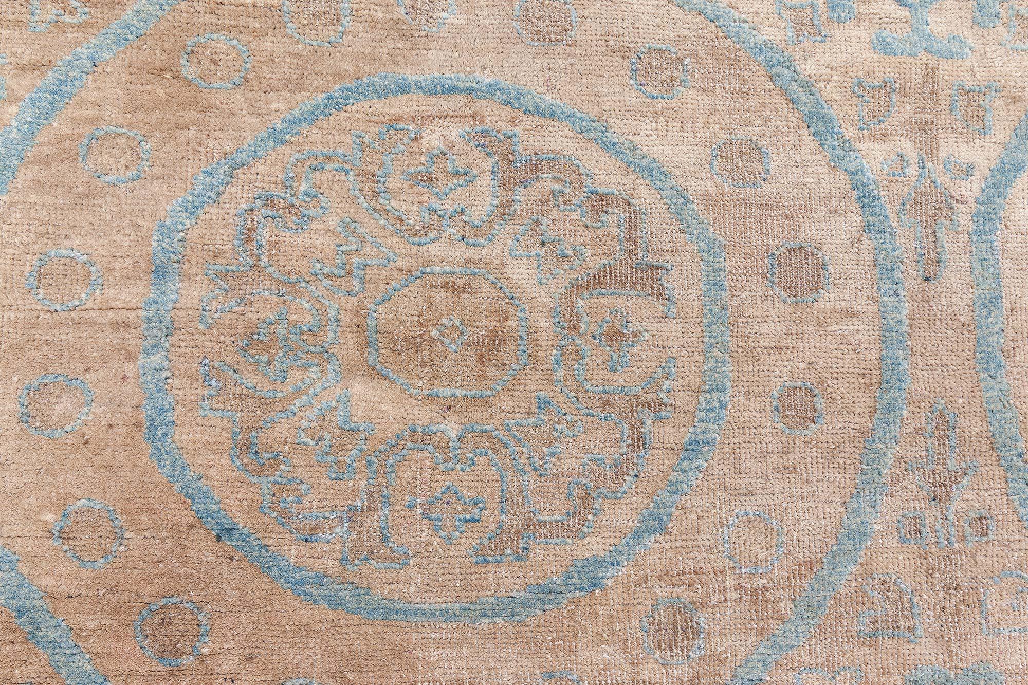 Noué à la main Tapis déco chinois Doris Leslie Blau (taille ajustée) en vente
