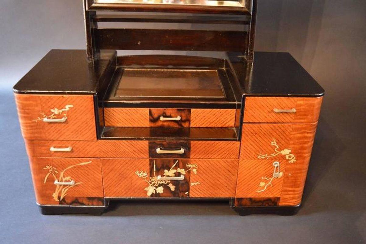 Chinese Deco Vanity In Good Condition For Sale In Los Angeles, CA