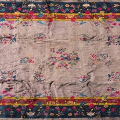 Tapis chinois décoré