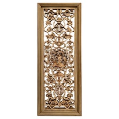 Chinese Decorative Carved Wood Panel