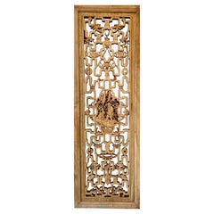 Chinese Decorative Carved Wood Panel