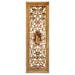 Chinese Decorative Carved Wood Panel