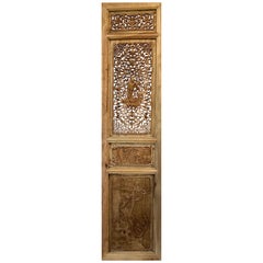 Chinese Decorative Carved Wood Panel