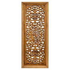 Chinese Decorative Carved Wood Panel
