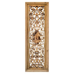 Chinese Decorative Carved Wood Panel