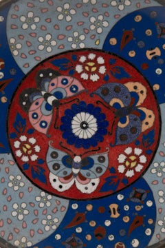 Chinese Decorative Wall Plate with Butterflies