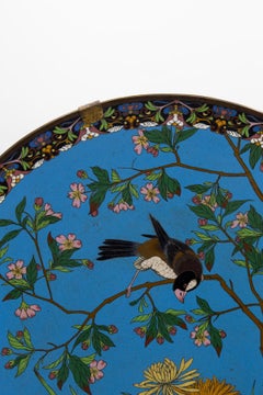 Chinese Decorative Wall Plate with Flowers