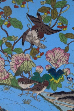 Chinese Decorative Wall Plate with Love Birds